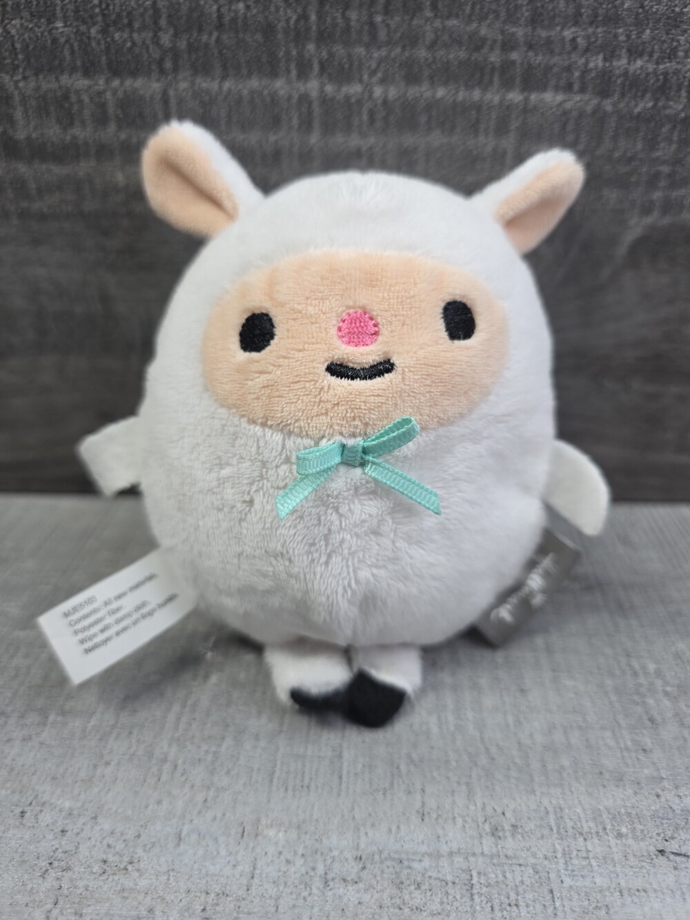Lamb Sheep Plush Kawaii Mini 4" Stuffed Animal Mini Barnyard Animal b45